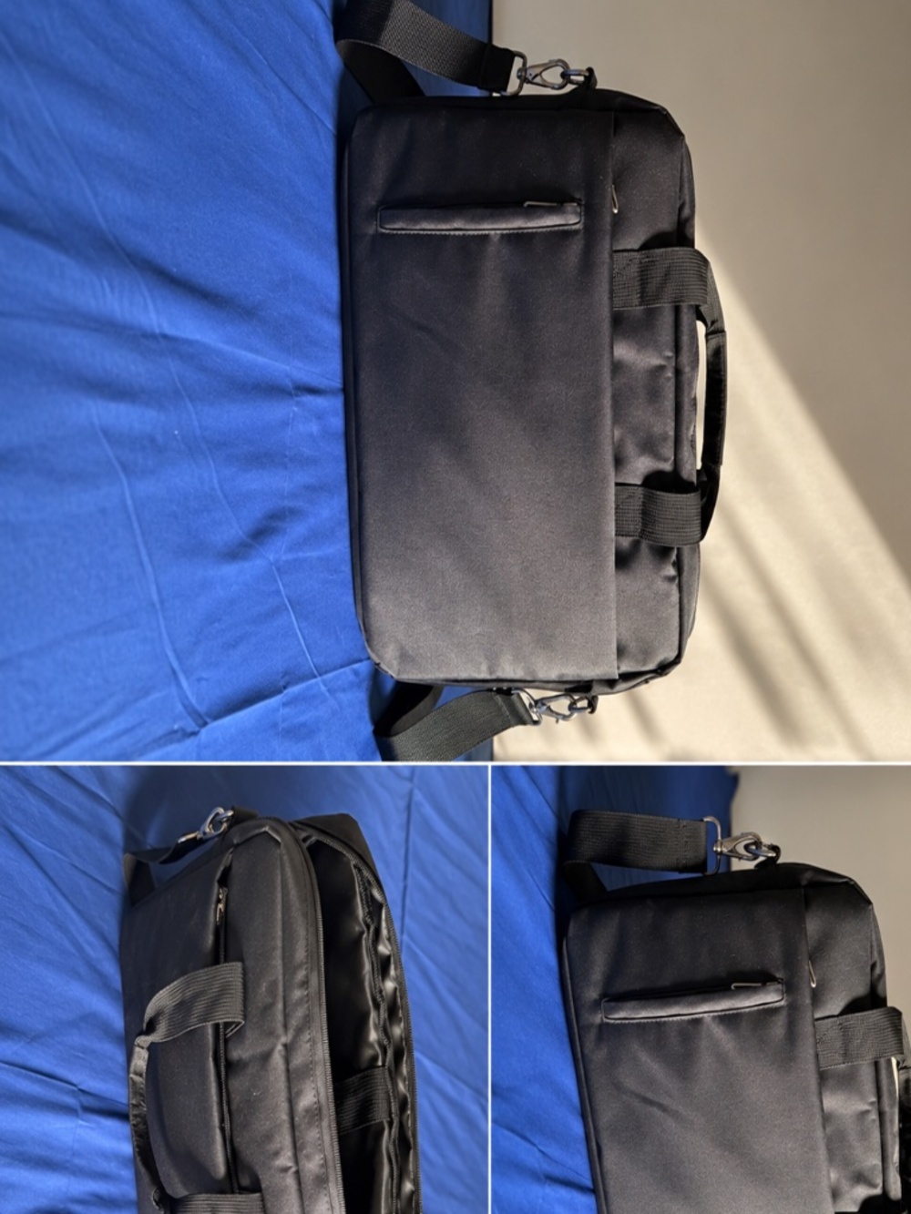 Bundle: Black Laptop Bag + Outdoor Products Backpack